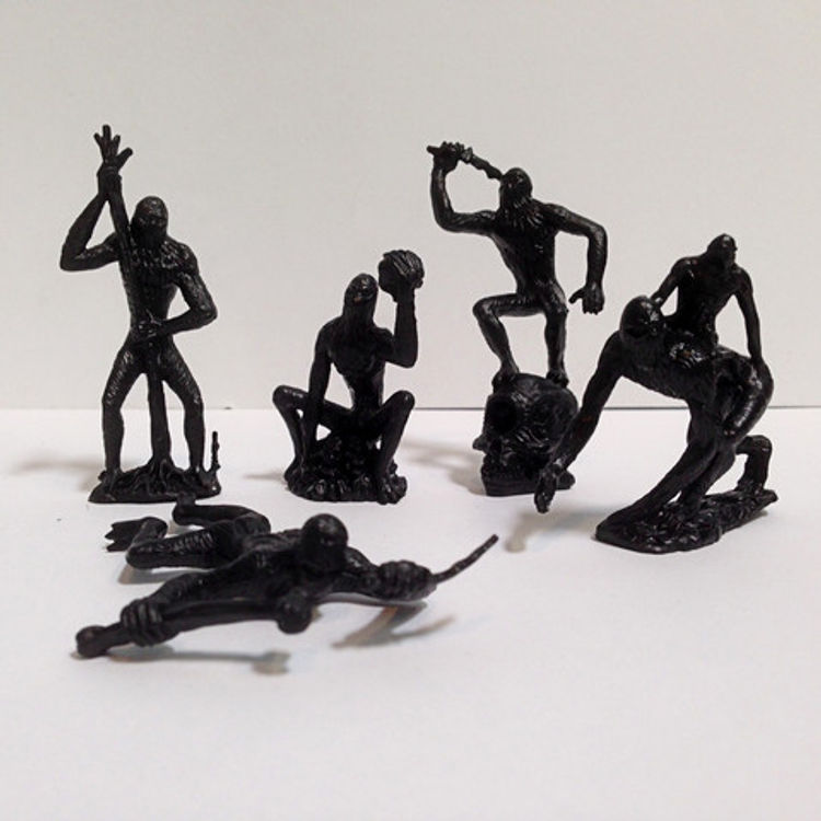 Lurker Minifigures (Black) by Skinner