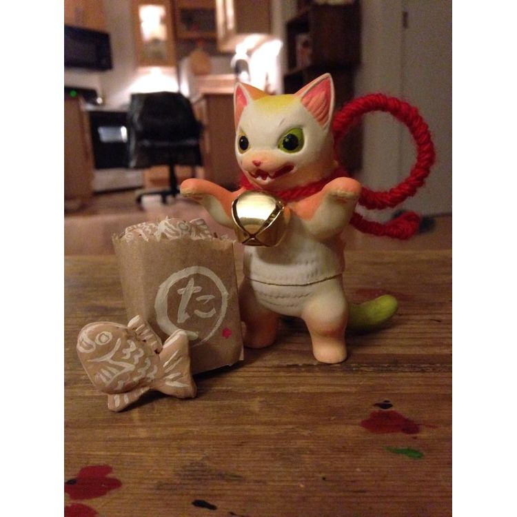 Maneki Negora Cake by Konatsu Koizumi