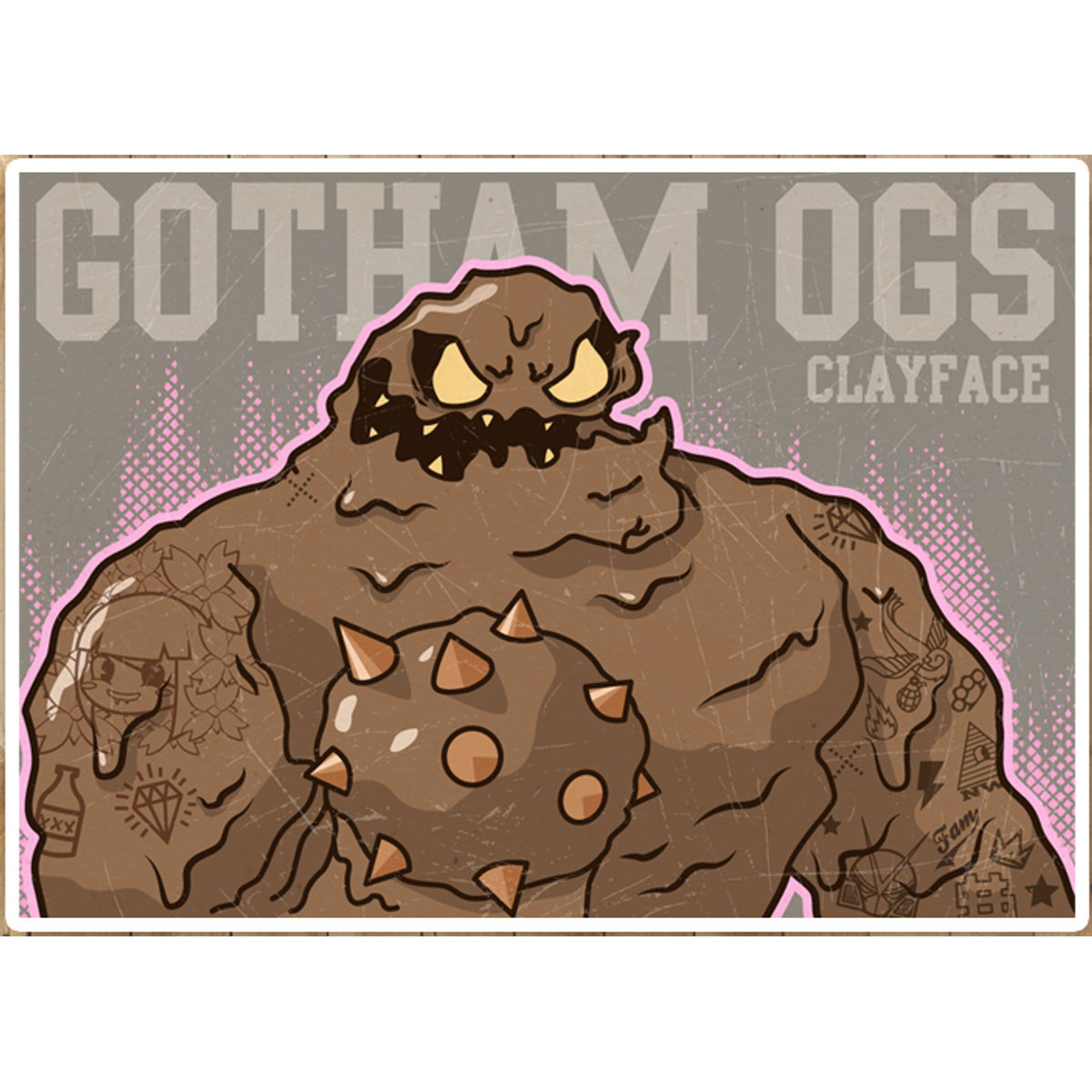 GOTHAM OGS: CLAYFACE