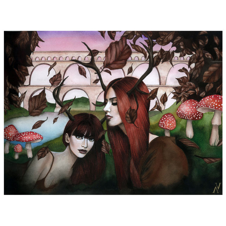 Strange Woodland Creatures by Victoria Viray