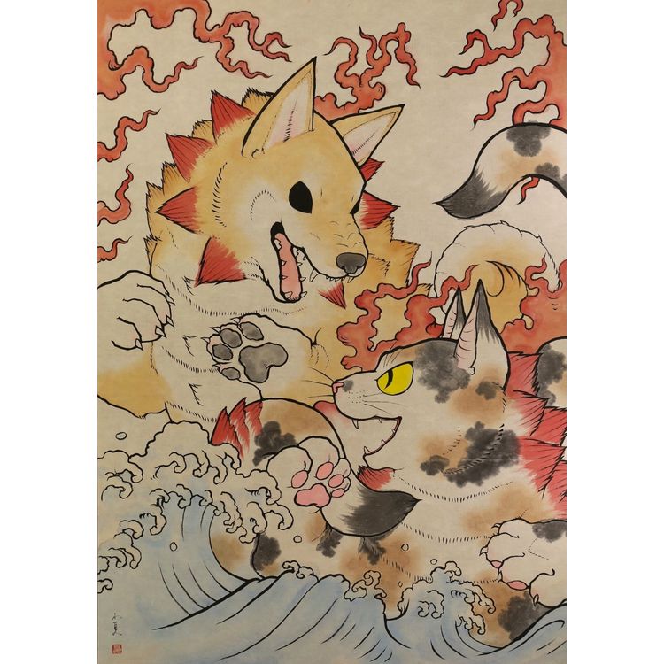 Drawing (Large) #2 by Konatsu Koizumi