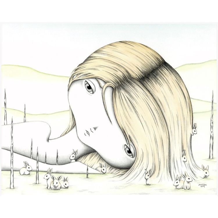 Hares of my Head by Noosed Kitty (Jamie Fales)