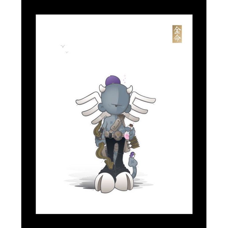 The Fletcher Print by Huck Gee