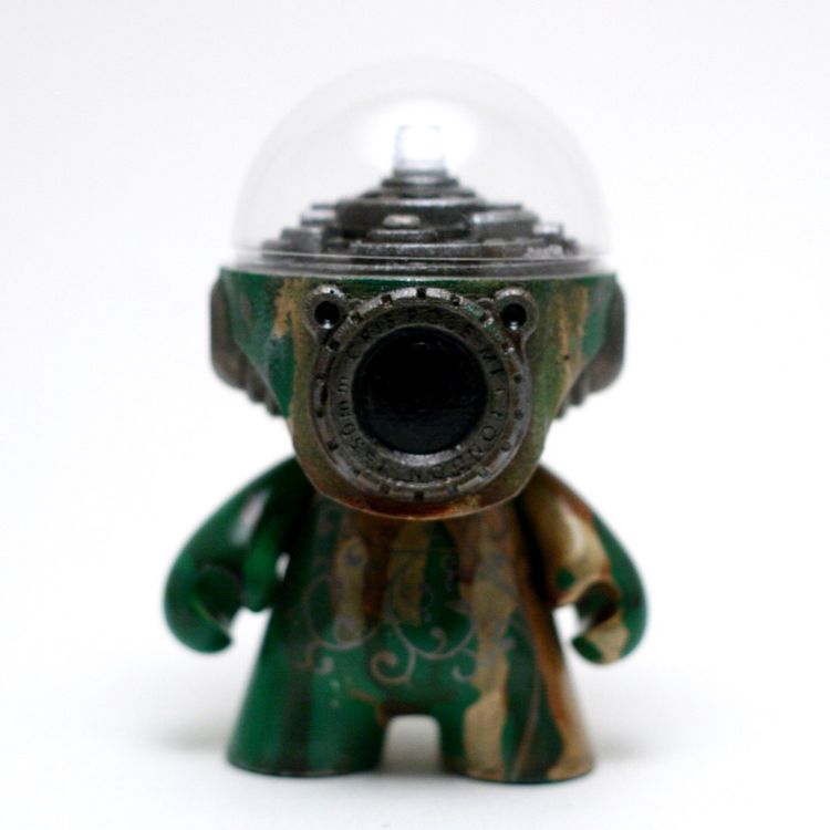 Clear Vision Mk1 Green and Gold by Cris Rose