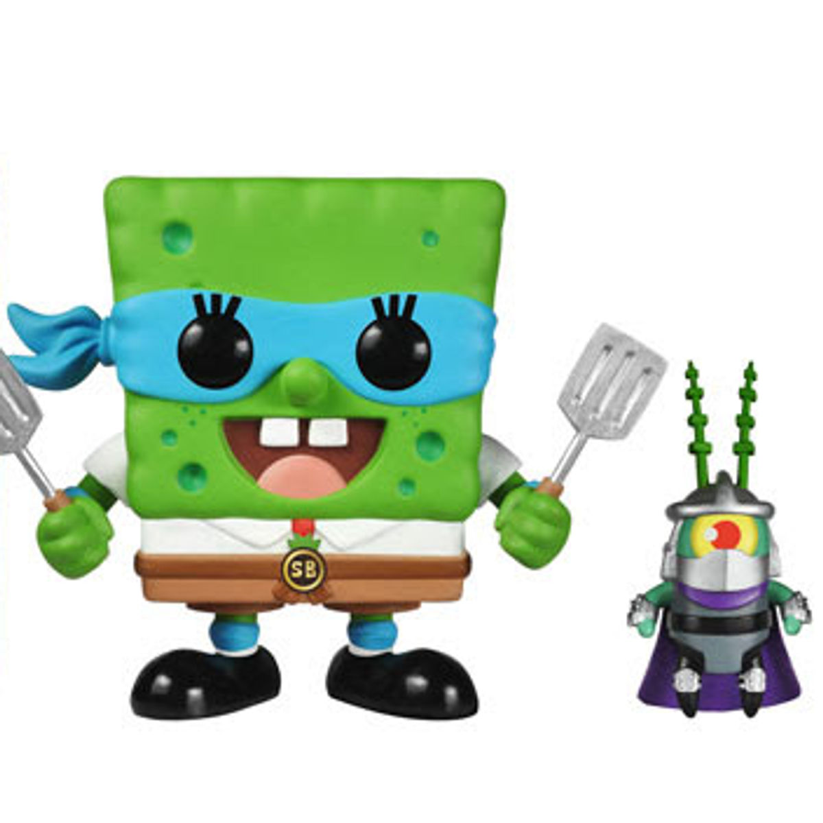 TMNT SpongeBob SquarePants and Shredder Plankton