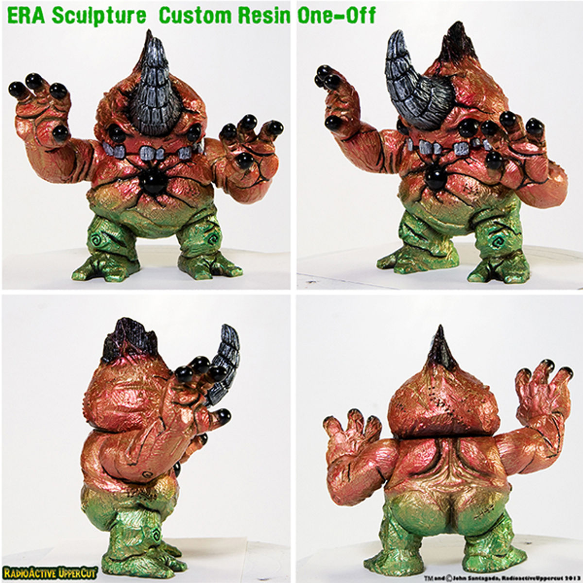 ERA Sculpture custom resin one-off 8-Ball figure