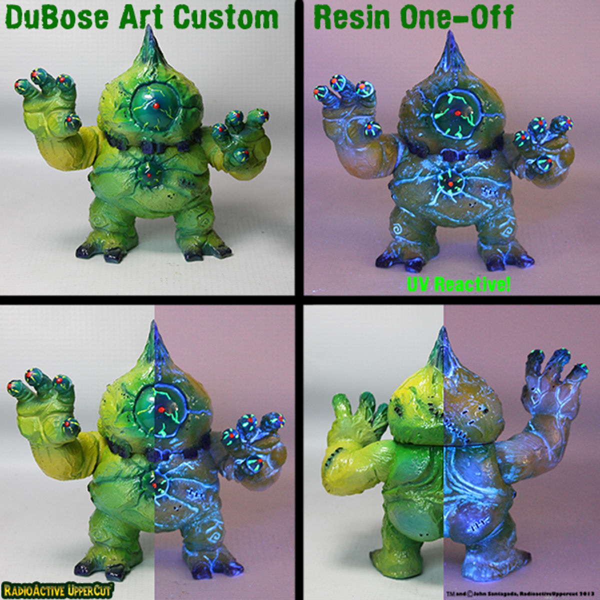 Dubose Art custom resin one-off 8-Ball figure