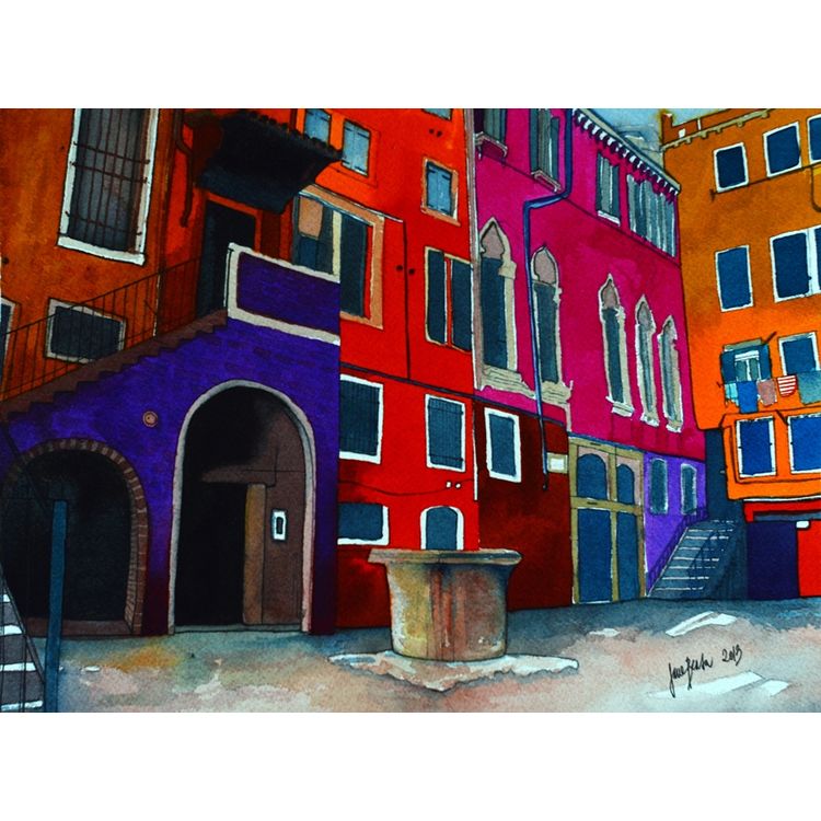 Venice, colorful exploration by Jana Lepejova