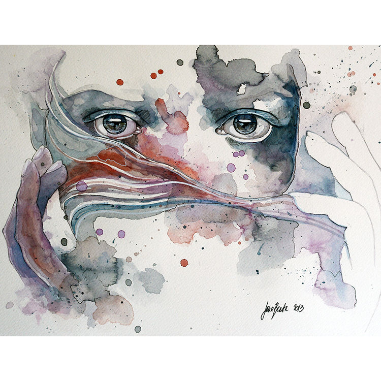 A sealed thought by Jana Lepejova