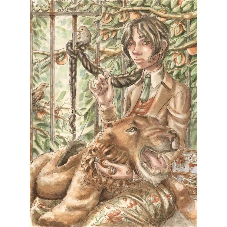 Stitching the Standard Lion by EccentricTeatime (Sammy Odette Jacobson)