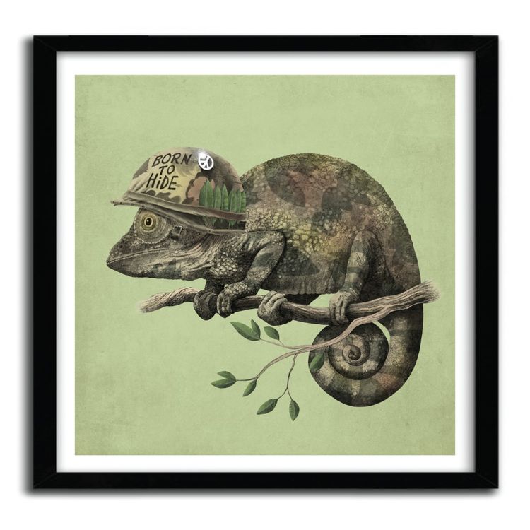 BORN TO HIDE by Eric Fan