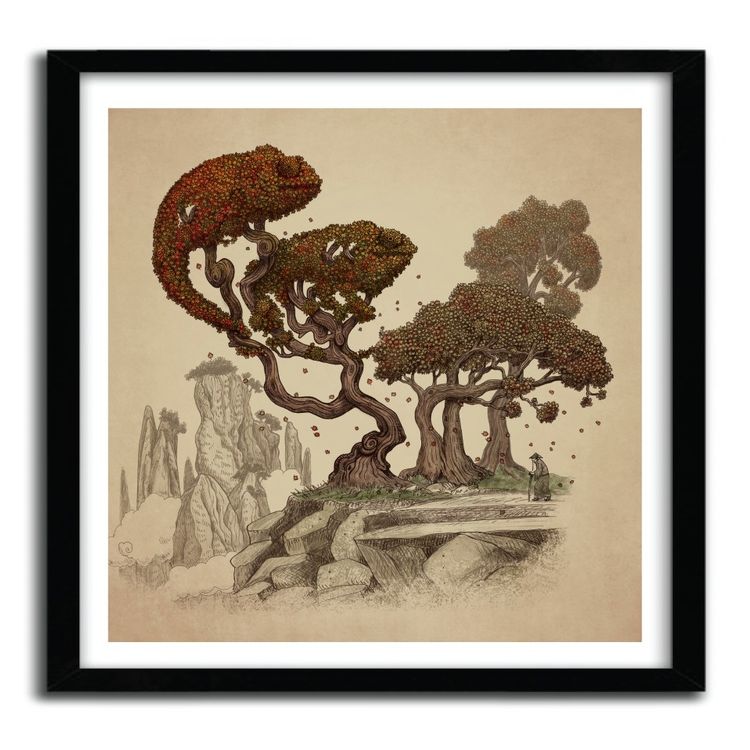 AUTUMN CHAMELEONS by Eric Fan