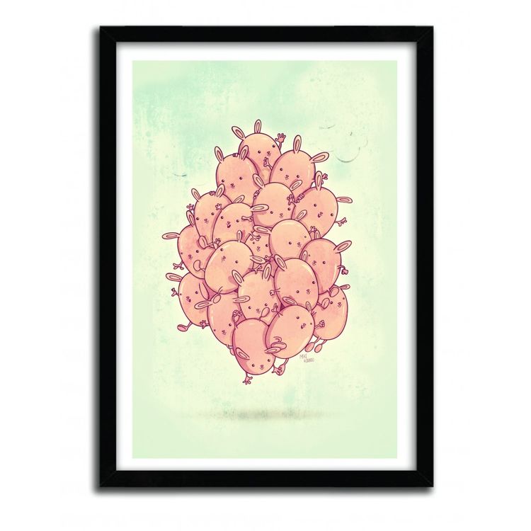 CUTE BUNNIES by MIKE KOUBOU