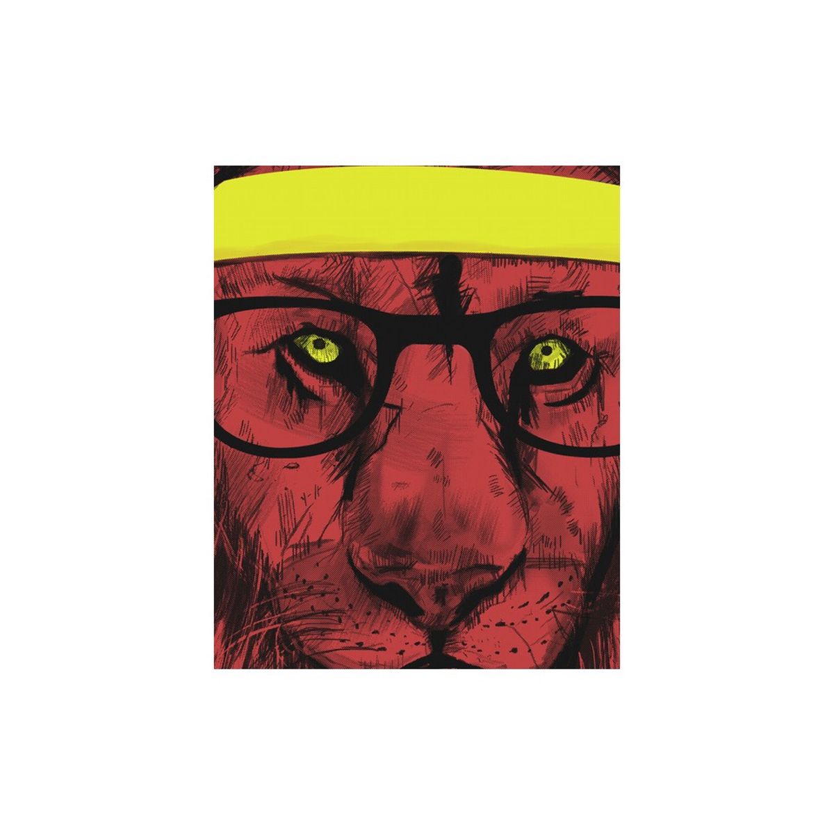HIPSTER LION RED