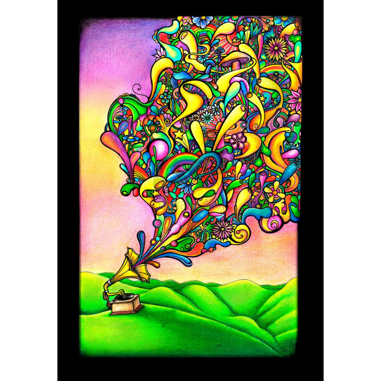 The Sounds of Escapism by Simanion Art
