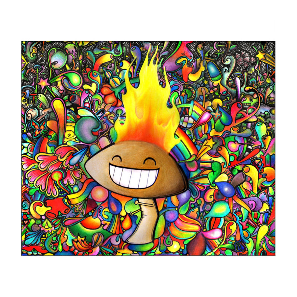 The Shroom is on Fire