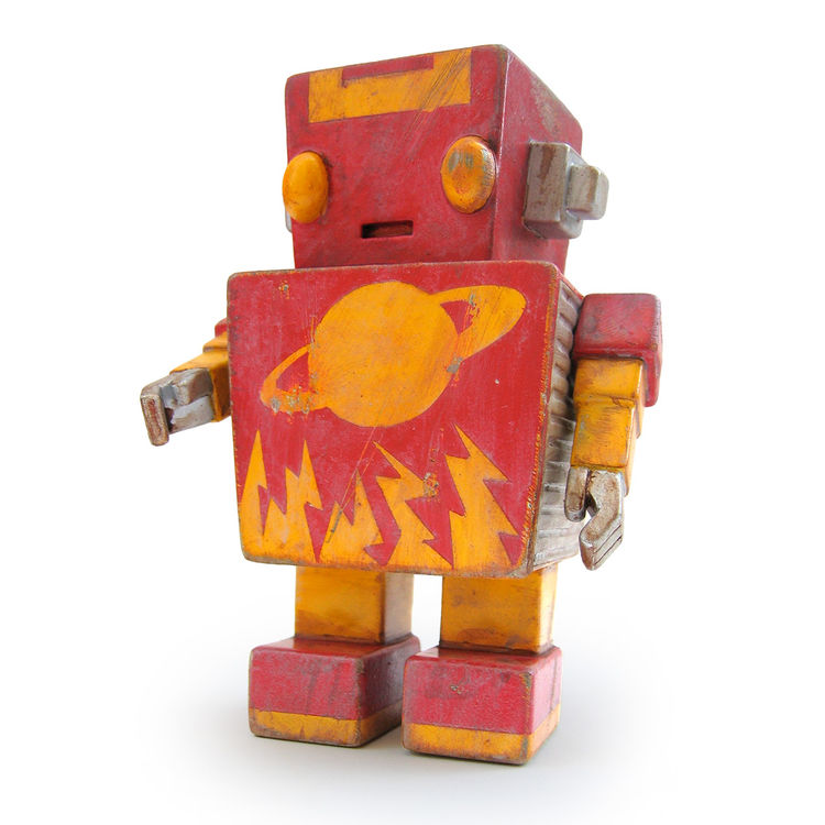 Retro Tofu Robot by Reactor-88 (Ryan Crippen)