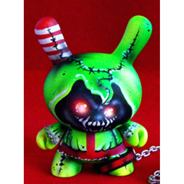 PSYCHO X-MAS Dunny - CRACK by Fuller Designs