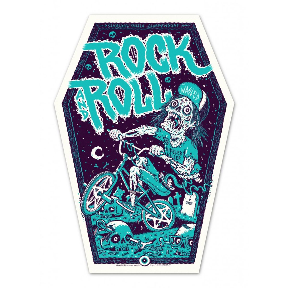 Rock and Roll BMX - blue