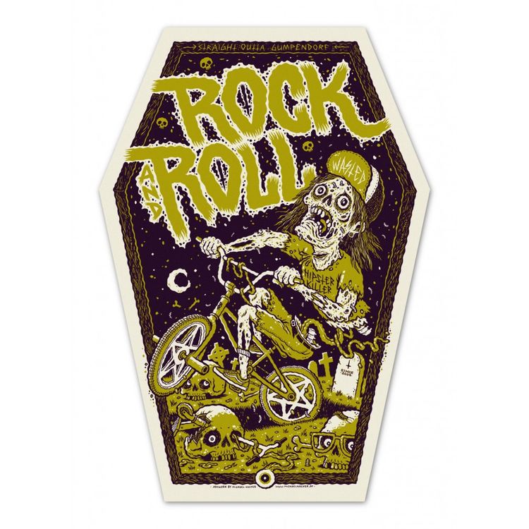 Rock and Roll BMX - green by Michael Hacker