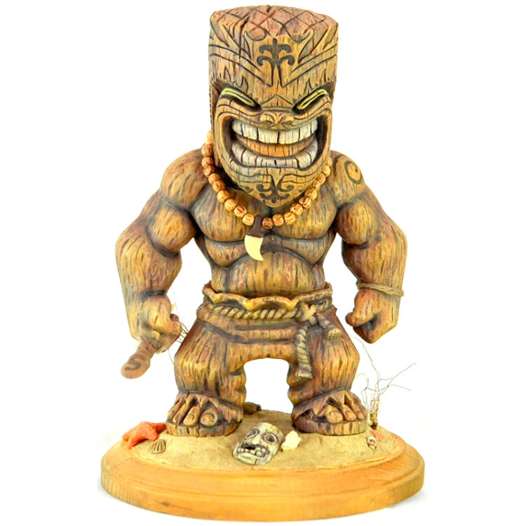 Tiki warrior by NEMO (Mike Mendez)