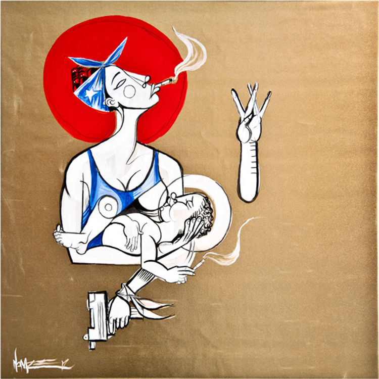 GHETTO GAGA IN GOLD by Norm 'NOMZEE' Maxwell
