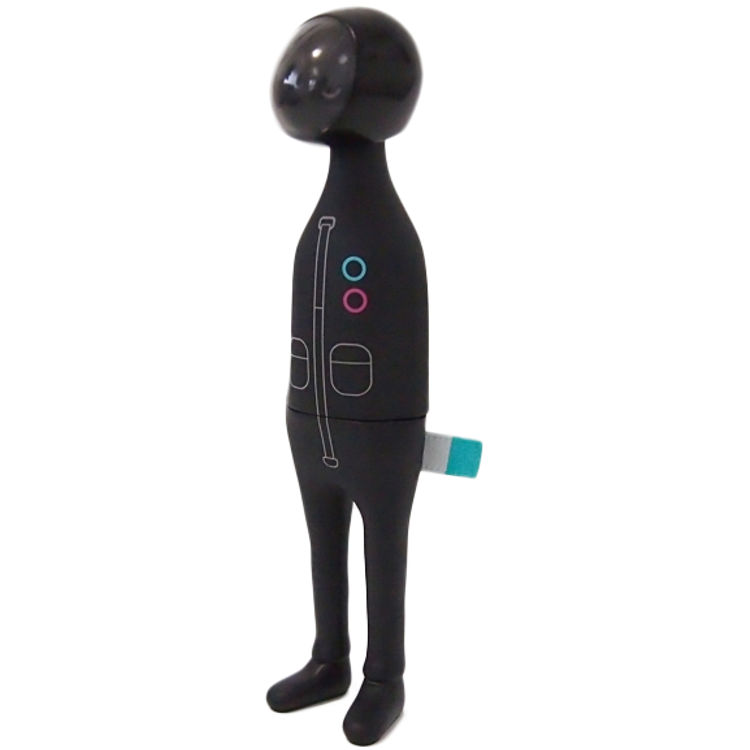 Addi (Astronaut) - Black by Yuta Osugi