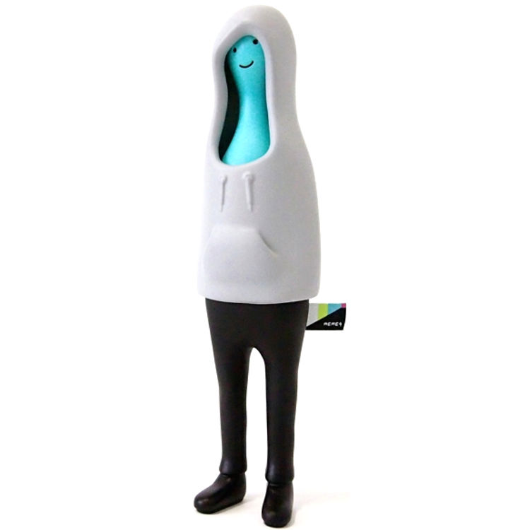 Addi (Hoodie) - Grey × Blue by Yuta Osugi