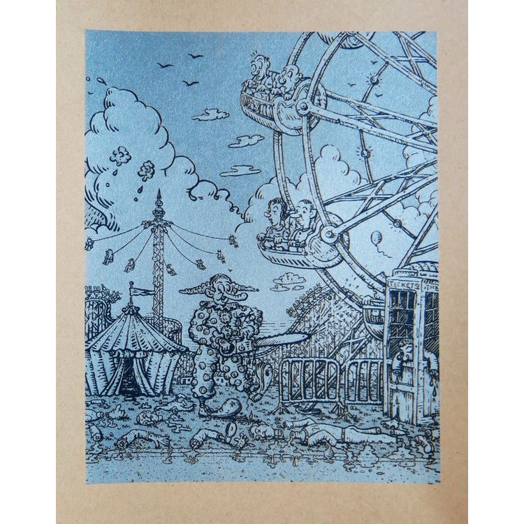 Clarence the Clown by David Welker