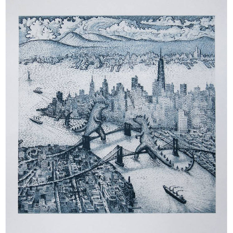 Love on the East River by David Welker