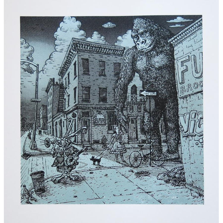 Sunset in Brooklyn by David Welker
