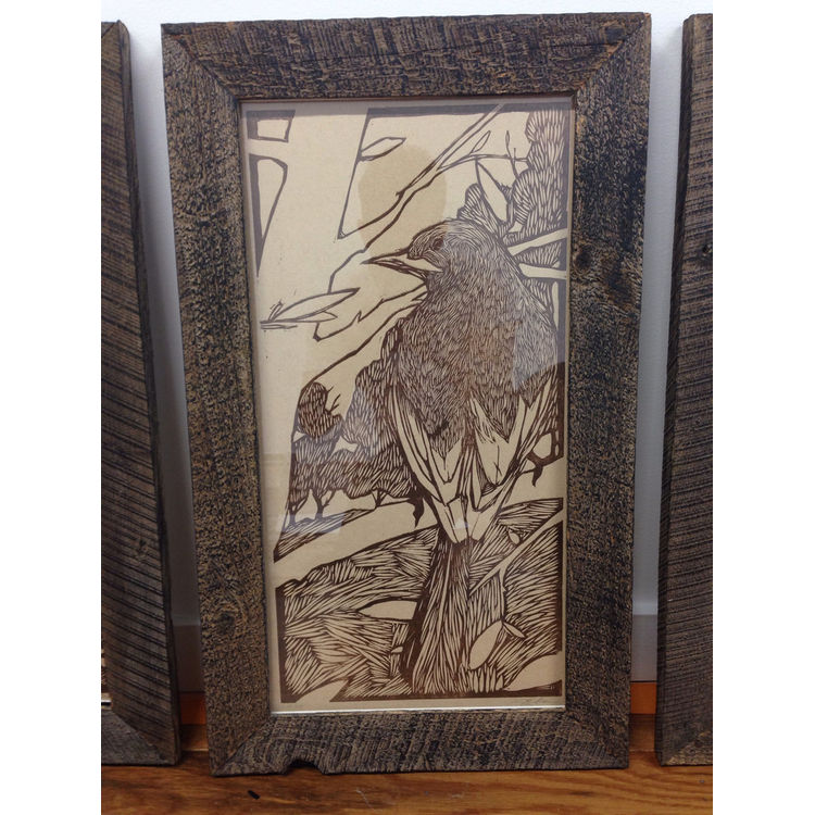"trium avium" Triptych by Zach Landrum