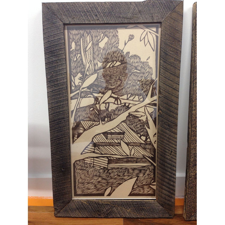"trium avium" Triptych by Zach Landrum