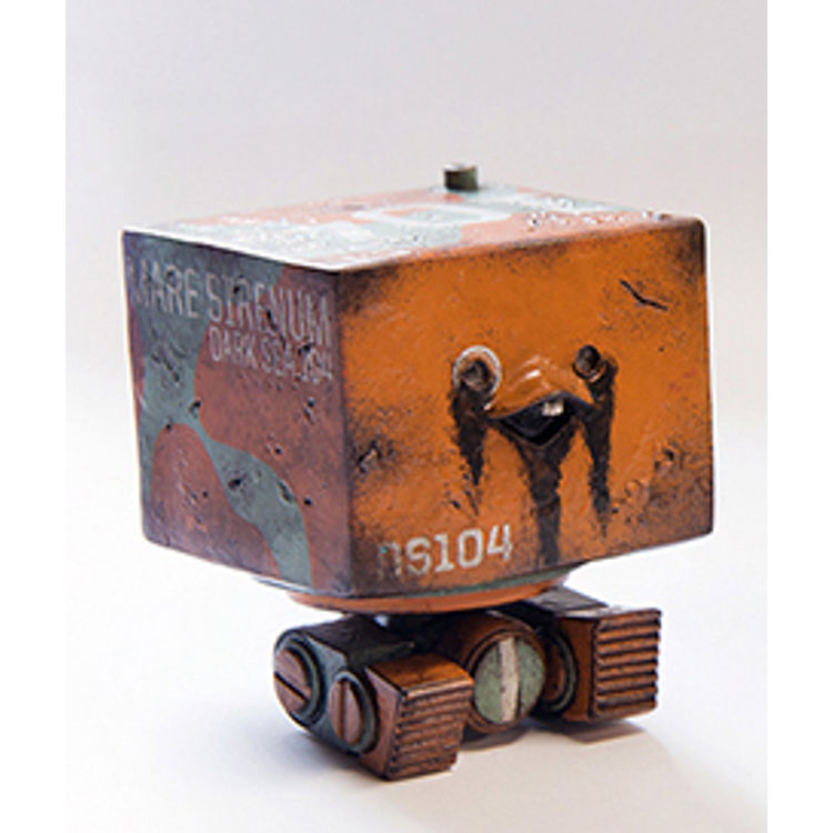 WWR Book Square - Orange by Ashley Wood