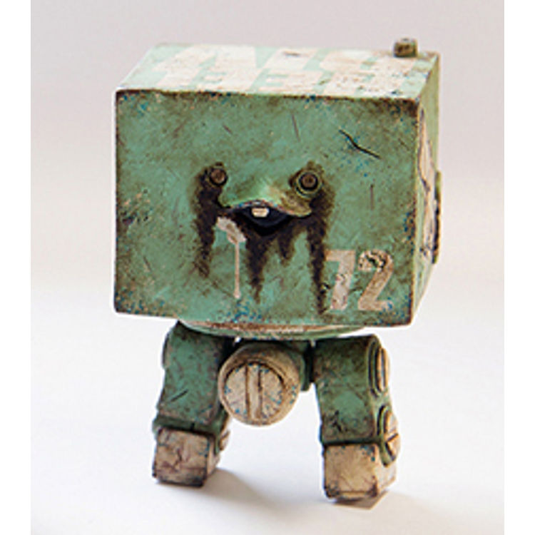 WWR Book Square - Green by Ashley Wood