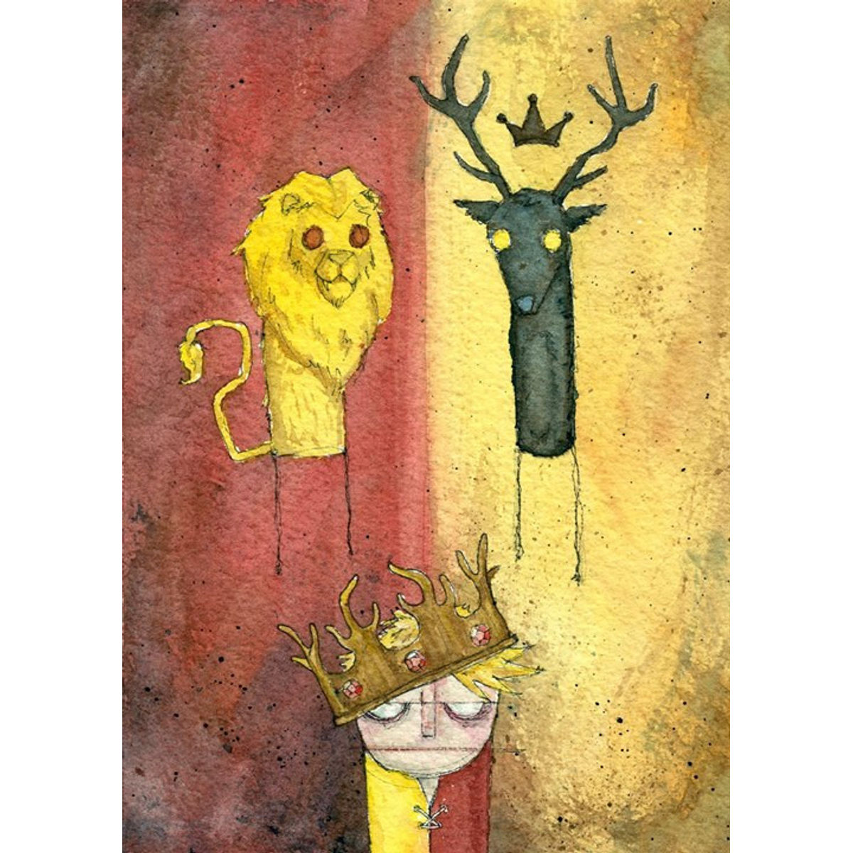 "The Boy King" Print