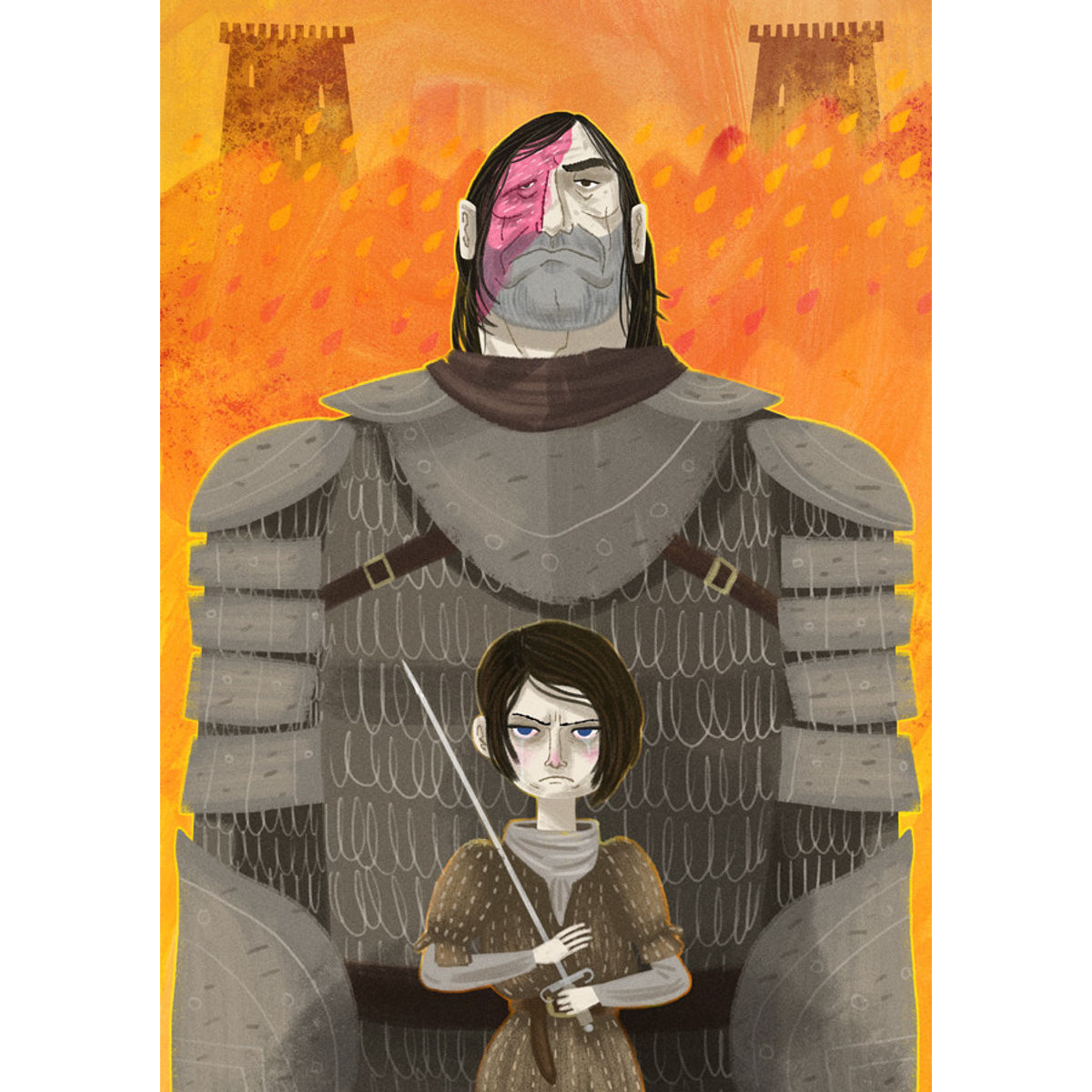 Arya and Hound