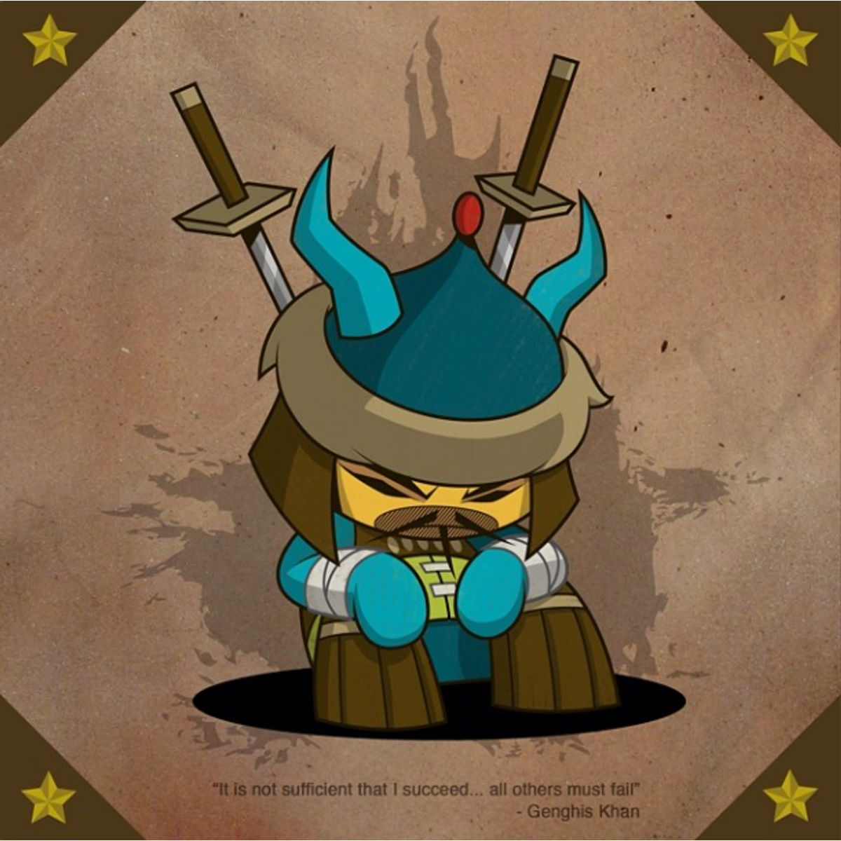 It is not sufficient that I succeed... All others must fail