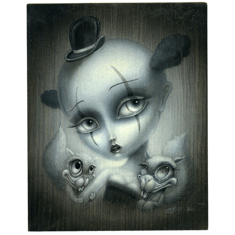 clown girl by Jason Jacenko