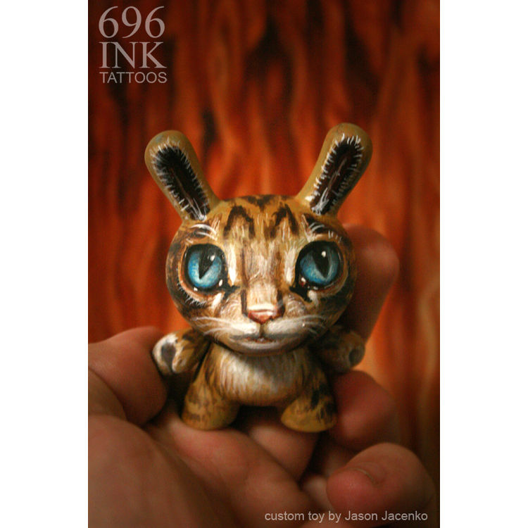 baby bunny cat by Jason Jacenko
