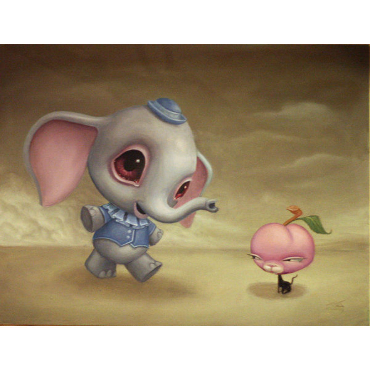 peaches and the elephunt