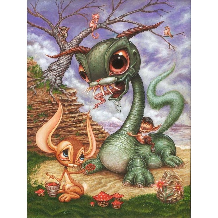 shrooms for nessie by Jason Jacenko