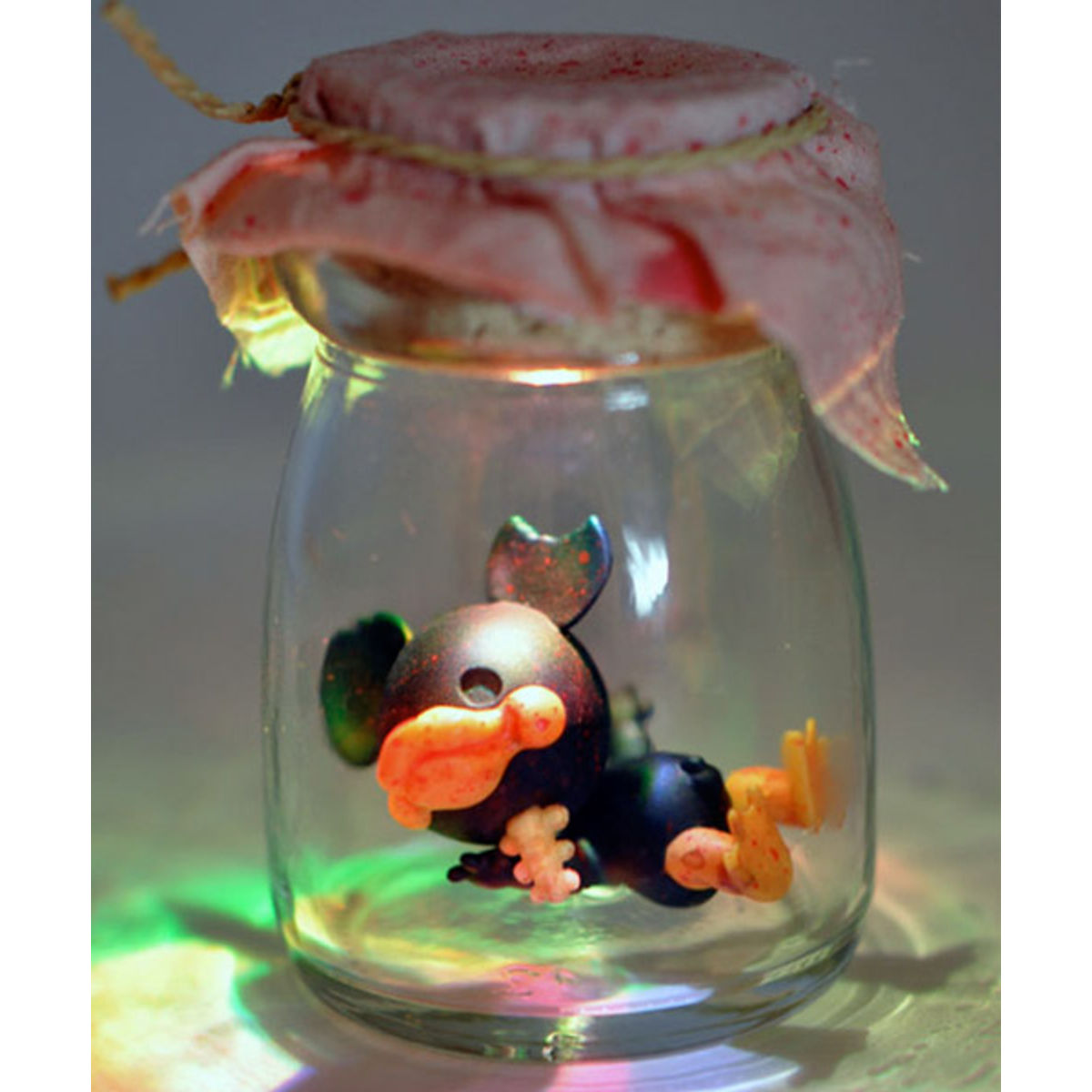 Baby Duck in Jar