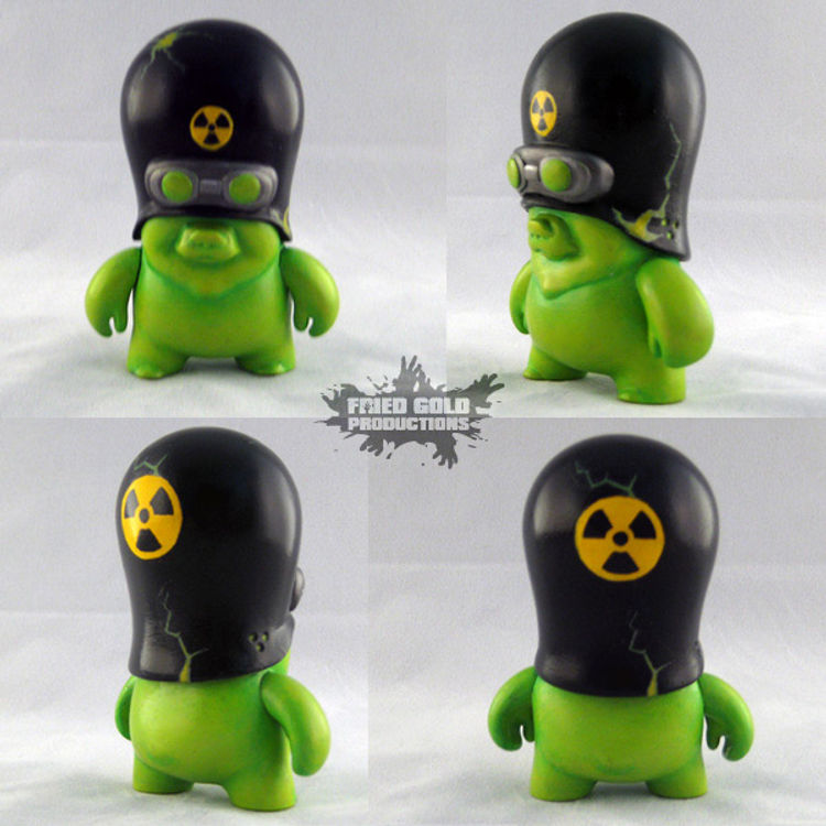 Radioactive Teddy Trooper by fried gold productions