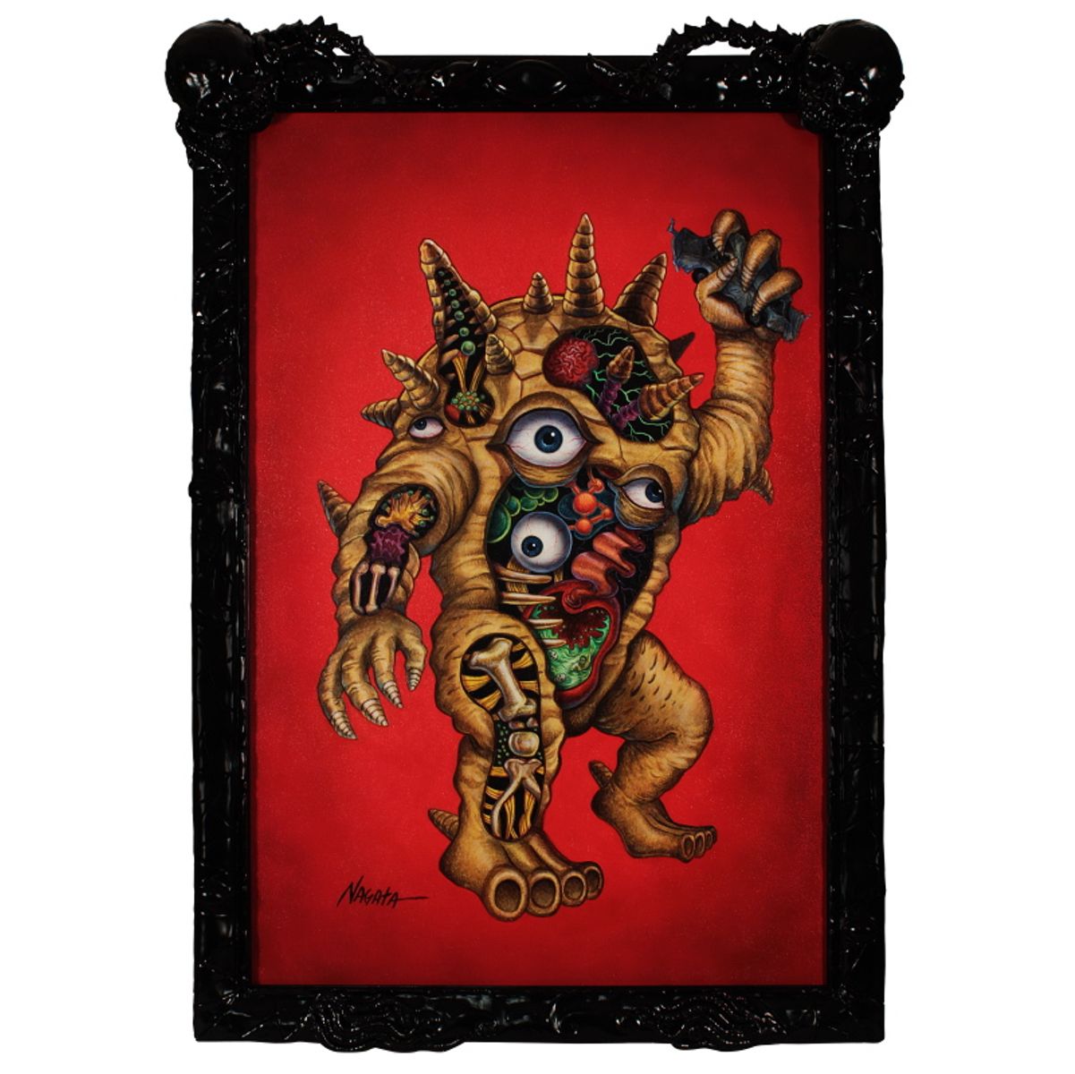 Kaiju Eyezon Anatomy (with Custom Frame by Jay222)