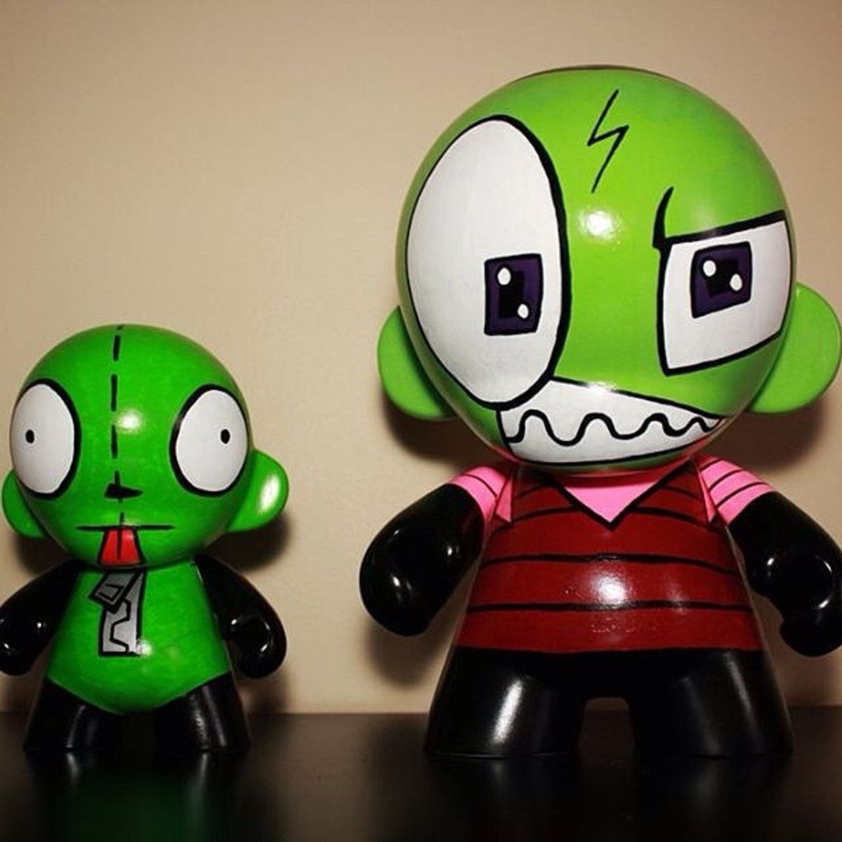 Invader Zim and Gir