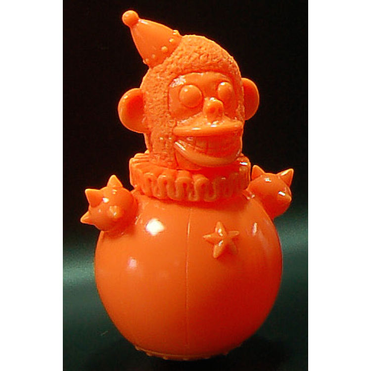 ROLY-POLY THE BOMB - Monkey Ball unpainted orange by Kikkake (Atsushi Kotaki)