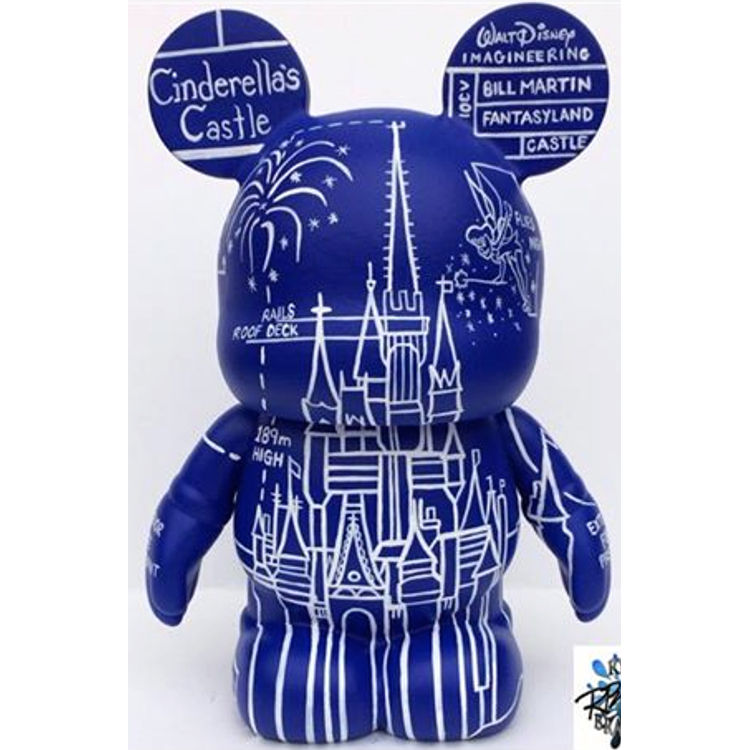 Cinderella's Castle Blueprint by Ryan Branoff
