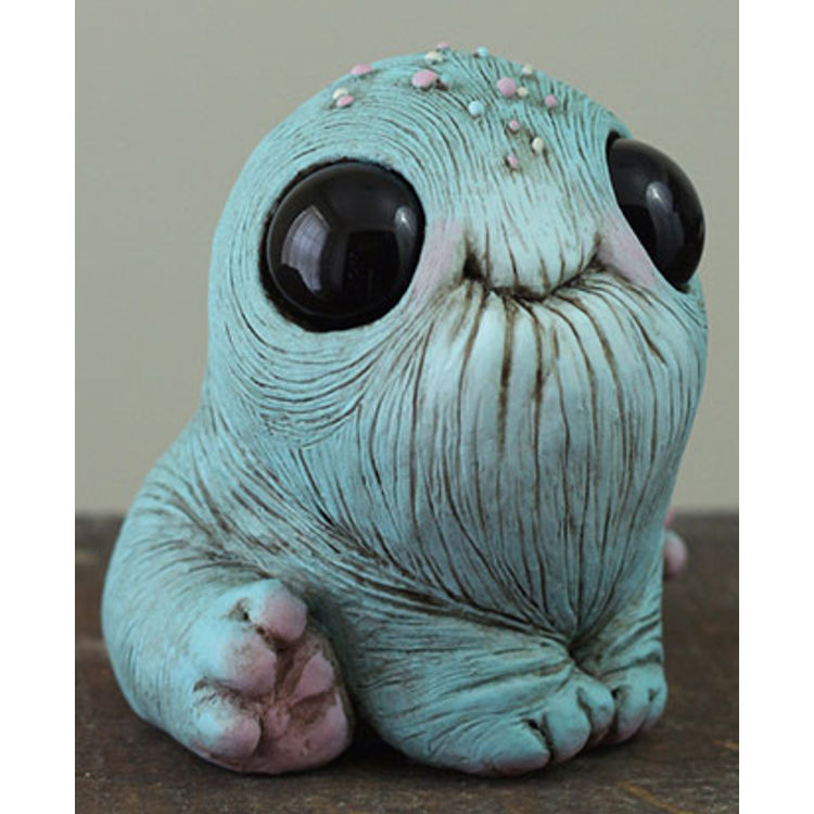 Blue Cotton Candy Burblebum by Chris Ryniak