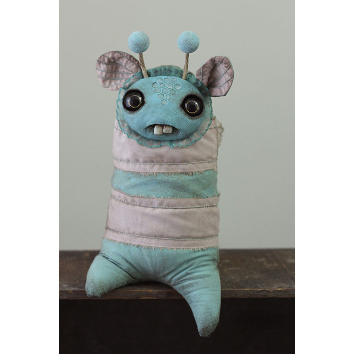 BlueCotton Candy Bee: Micro Edition (one of two)